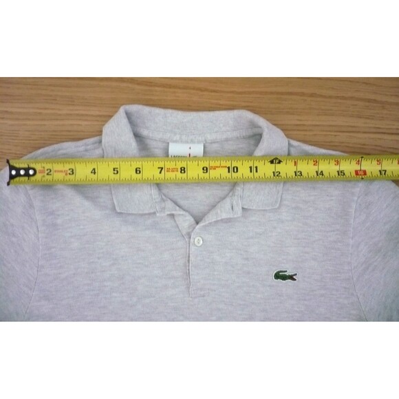 Men Size 4 Lacoste Red! Polo Shirt Mod Fit Slim 2009 Small? Preppy Golf Academia - Picture 13 of 14